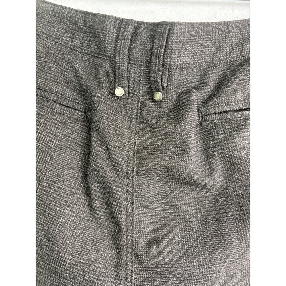 Thrills Jacob Plaid Shorts Dark Charcoal Men's Shorts - Size 34 - Picture 8 of 9